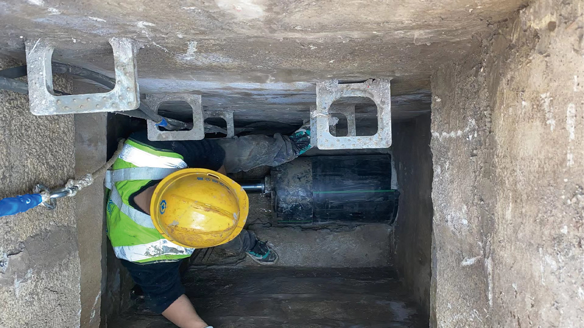 枣庄HDPE短管内衬法